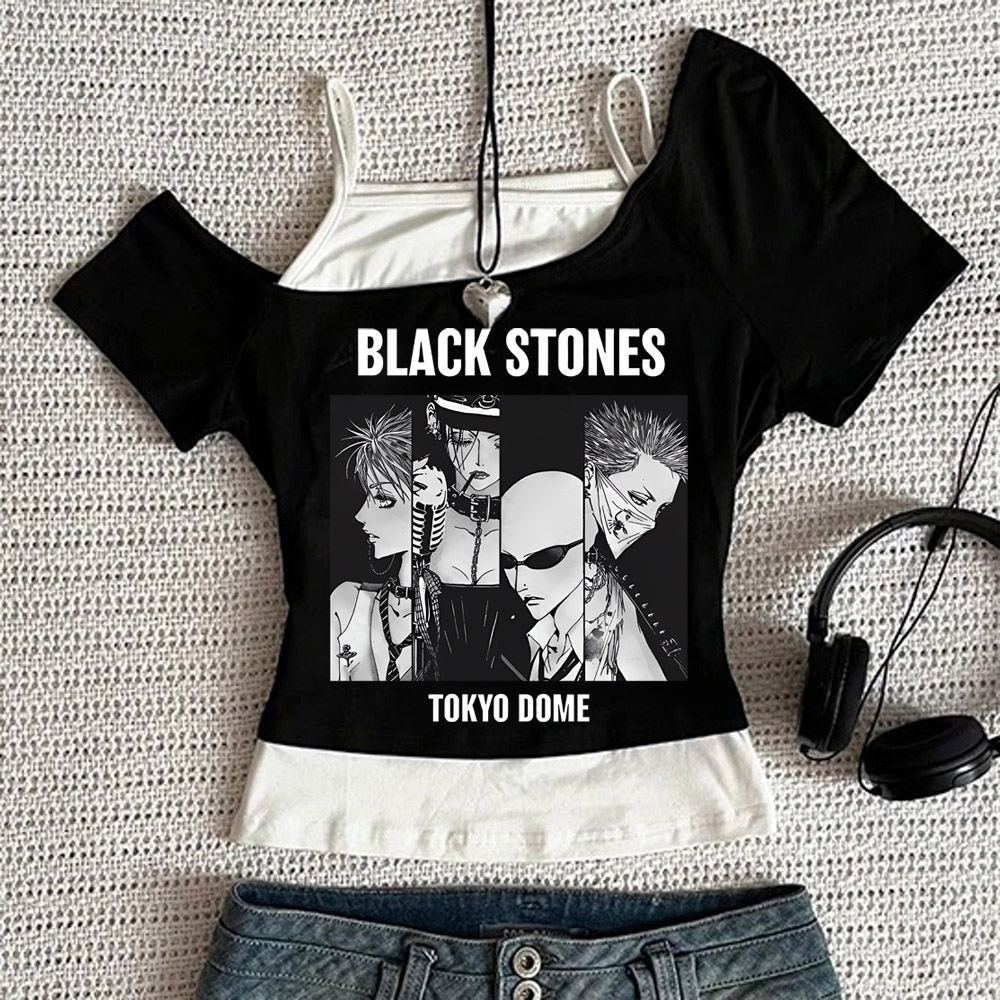 Nana Anime Merchandise - Camisetas gráficas Y2k Nana Osaki, ropa