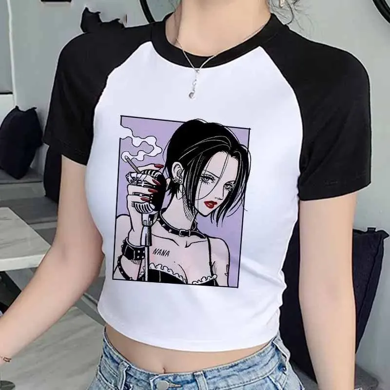 Nana Anime Merchandise - Nana-Camiseta de manga corta japonesa para
