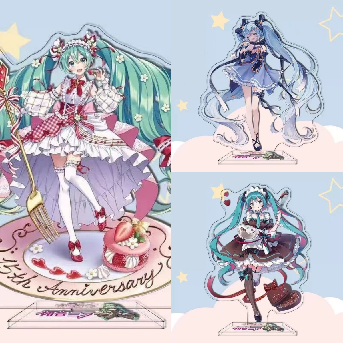Anime Merchandise Collection - Figura Acrílica de Hatsune Miku, Personaje