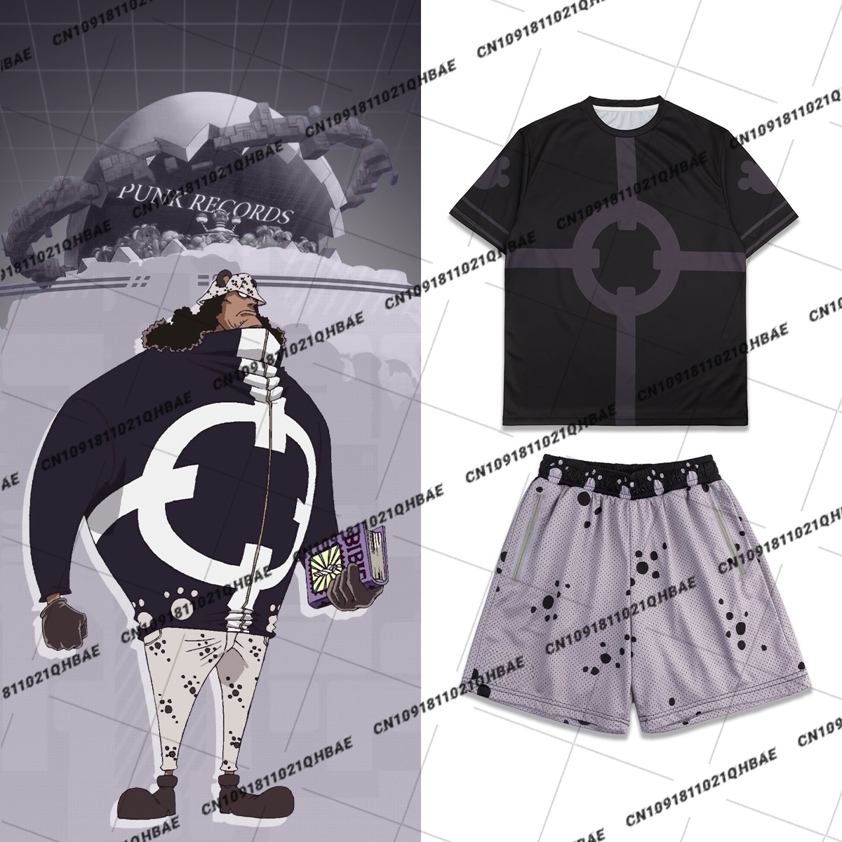 Anime Merchandise Men - Nuevo Conjunto Deportivo de Moda para