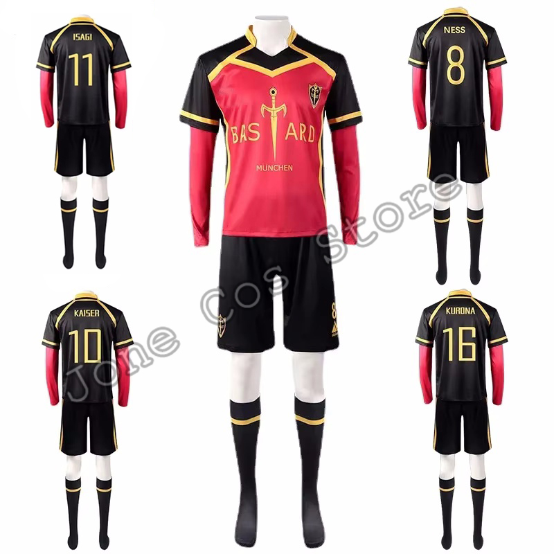 Anime Merchandise Men - Jersey de Cosplay de Kaiser, Disfraz