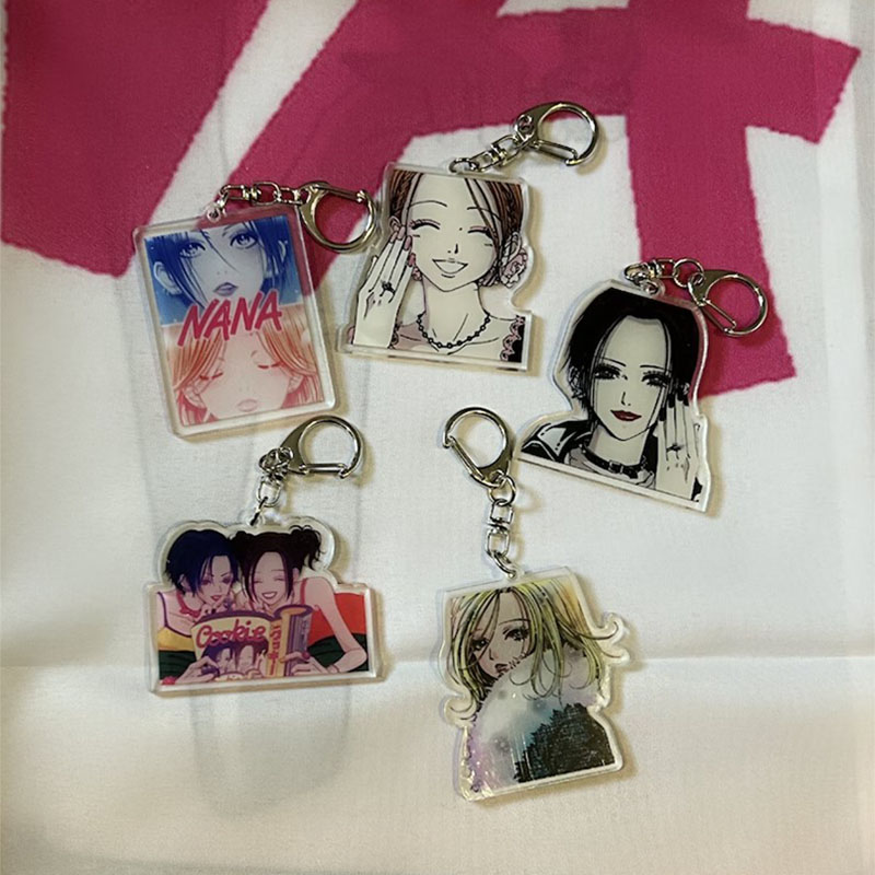 Nana Anime Merchandise - Nana Anime acrílico llavero Y2k hecho