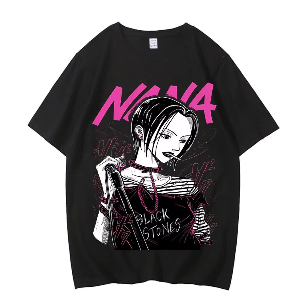 Nana Anime Merchandise - Camiseta con Gráficos de Anime NANA,