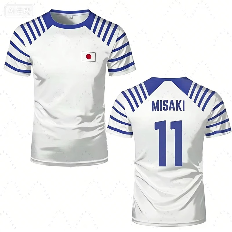 Camiseta de Anime Captain Tsub - Anime Merchandise Men reseña y precio