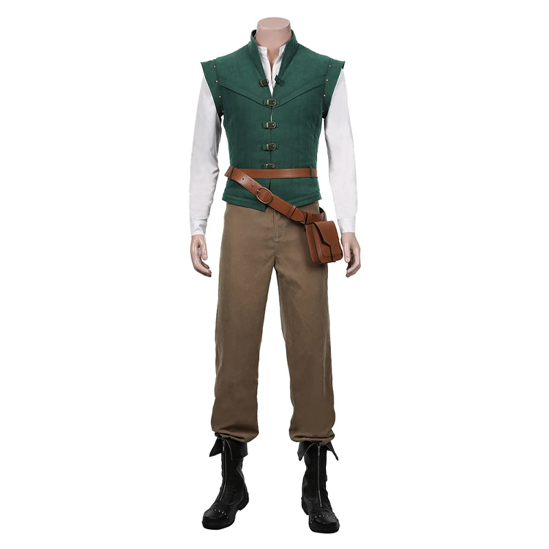 Disfraz de Flynn Rider, chalec - Anime Merchandise Men reseña y precio