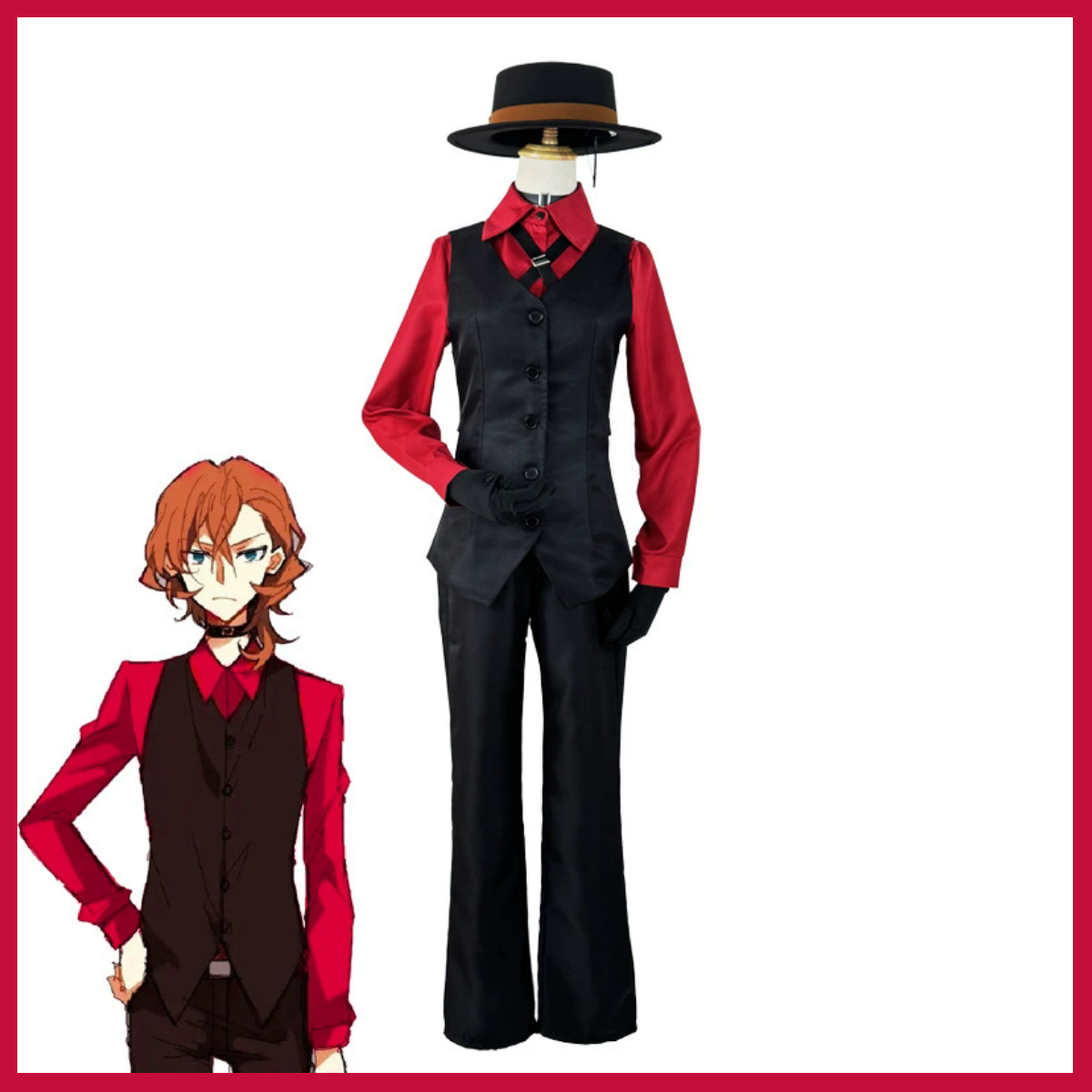 XQAnime Bungo Stray Dogs Beast - Anime Merchandise Men reseña y precio