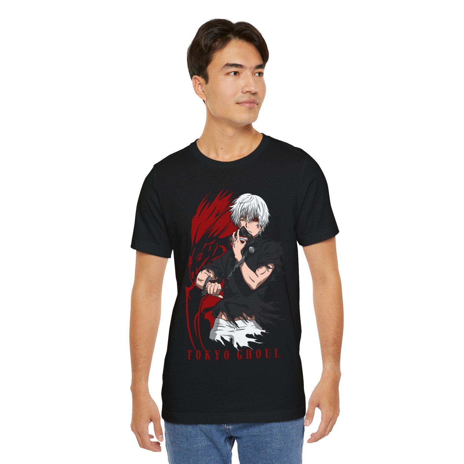 Camiseta de anime Tokyo Ghoul, - Anime Merchandise In Tokyo reseña y precio