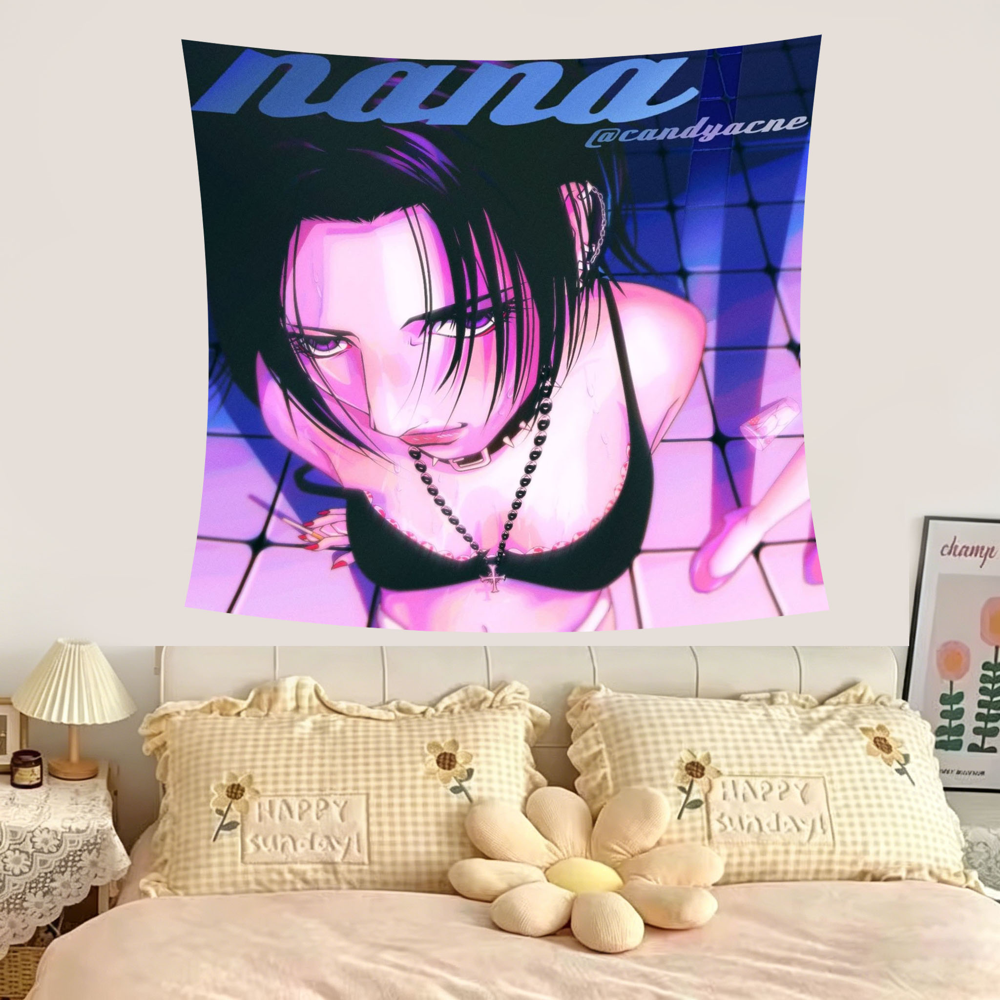 VIKAMA NANA Komatsu Nana Tapiz - Nana Anime Merchandise reseña y precio
